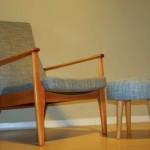 Modern upholsery, Parker Knoll, G-Plan, Ercol, reupholstery, atomic stool, atomic era